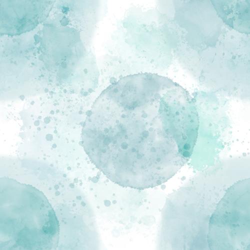 Raster image abstract blue watercolor