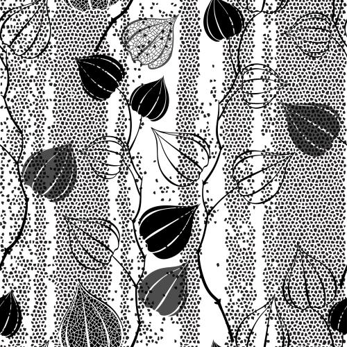Mosaic. Vector physalis on mosaic