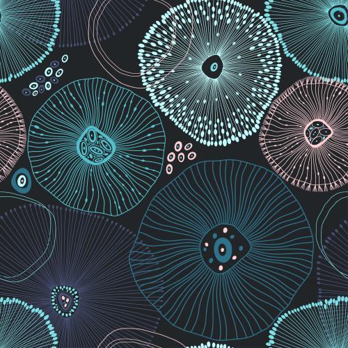 Illustration abstract sea