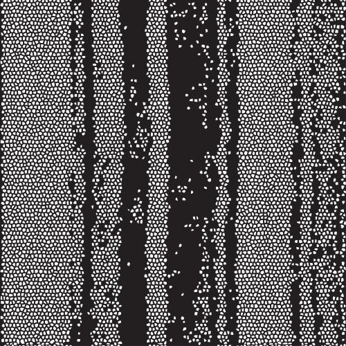 Illustration abstract mosaic on black