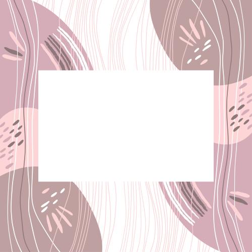 Illustration colorful abstract with a rectangular white area for text