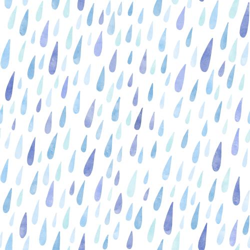 Drop. Vector watercolor drops on white
