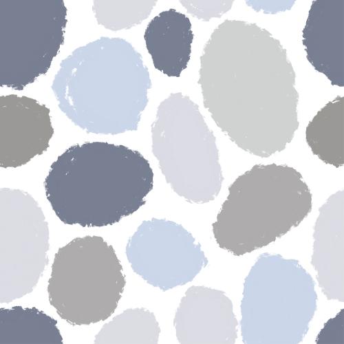 Raster image abstract spots of pastel tones on white