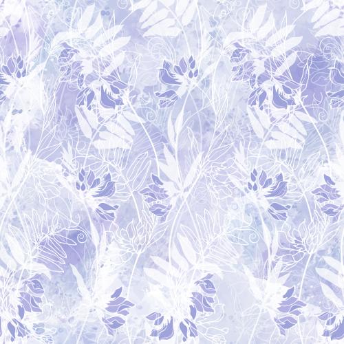 Bindweed. Vector field morning glories on purple watercolor