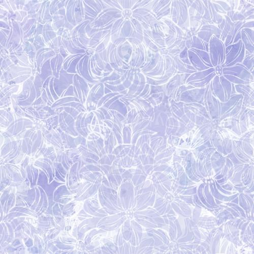 Vector image hyacinths on purple watercolor