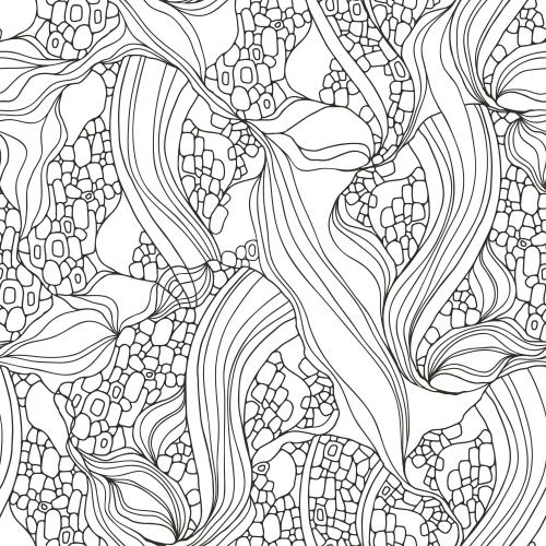 Vector image abstract on white
