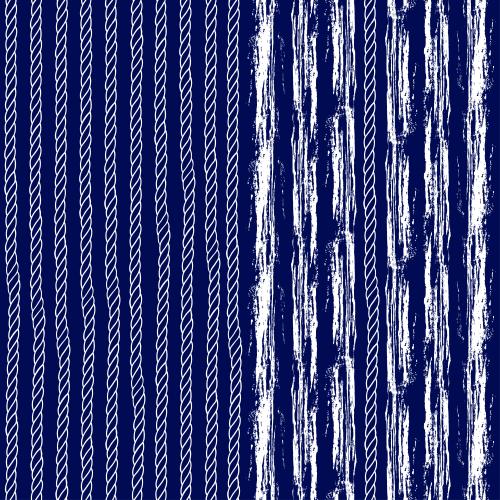 Sea rope. Vector Pattern sea ropes textured stripes on blue
