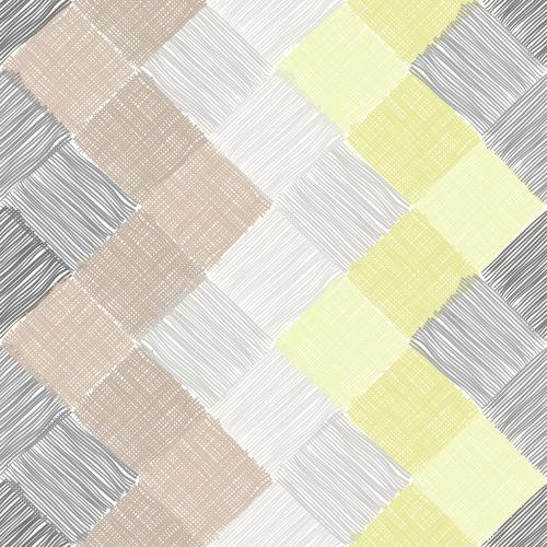 Vector image geometric squares in stripes and checkered