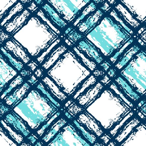 Vector image colorful textured check on white