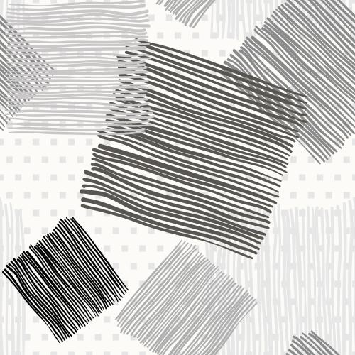 Square. Vector striped abstract squares on a small square field