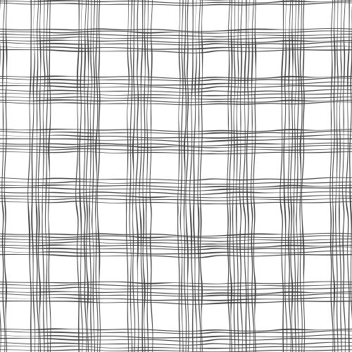 Vector image intersecting black lines on white