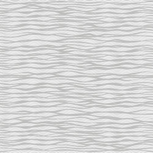 Vector image monochrome waves on white