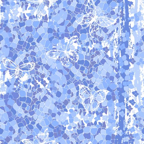 Hydrangea. Vector flowers hydrangea and butterflies