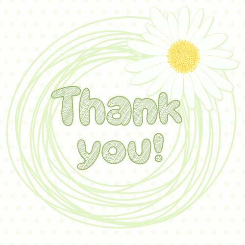 Vector image round doodl frame with a daisy on a light checkered and a place for text