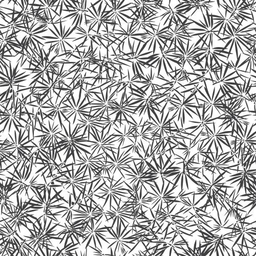 Vector image fir needles on white