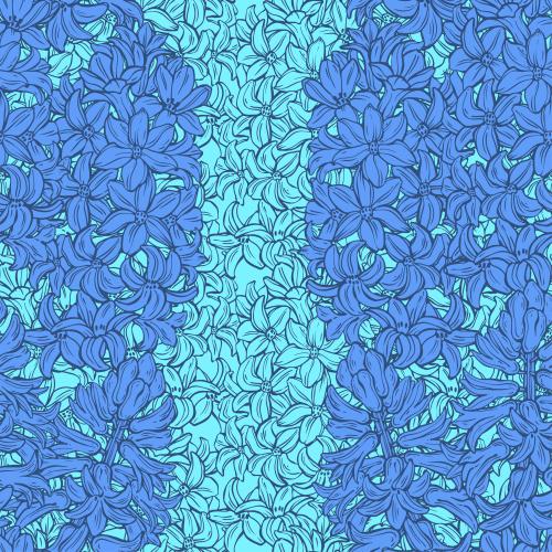 Hyacinth. Vector hyacinth flowers