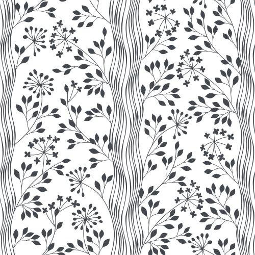 Tree. Vector stylized trees on white