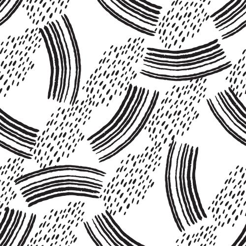 Vector image abstract lines and spots on white