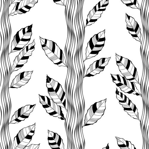 Tree. Vector stylized trees on textured white