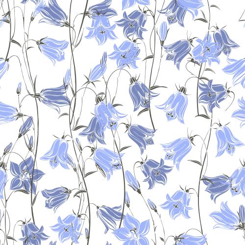 Illustration bells on white